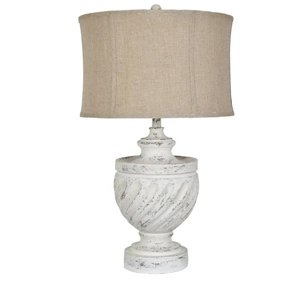 Swirled 29" Antique White Table Lamp - Walmart.com | Walmart (US)