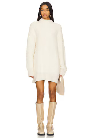 Tularosa Reina x Emily Gemma Sweater Dress in Ivory from Revolve.com | Revolve Clothing (Global)
