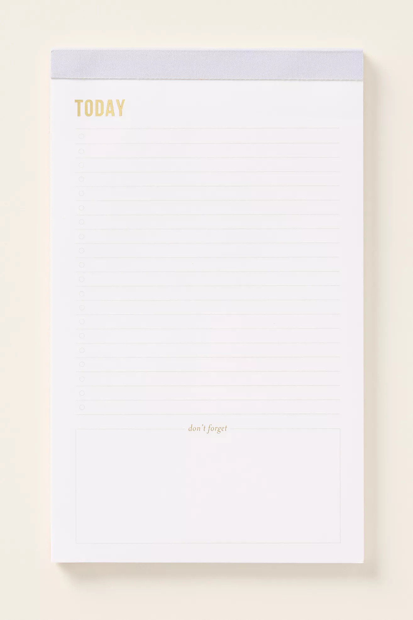 Sugar Paper Today List Pad | Anthropologie (US)