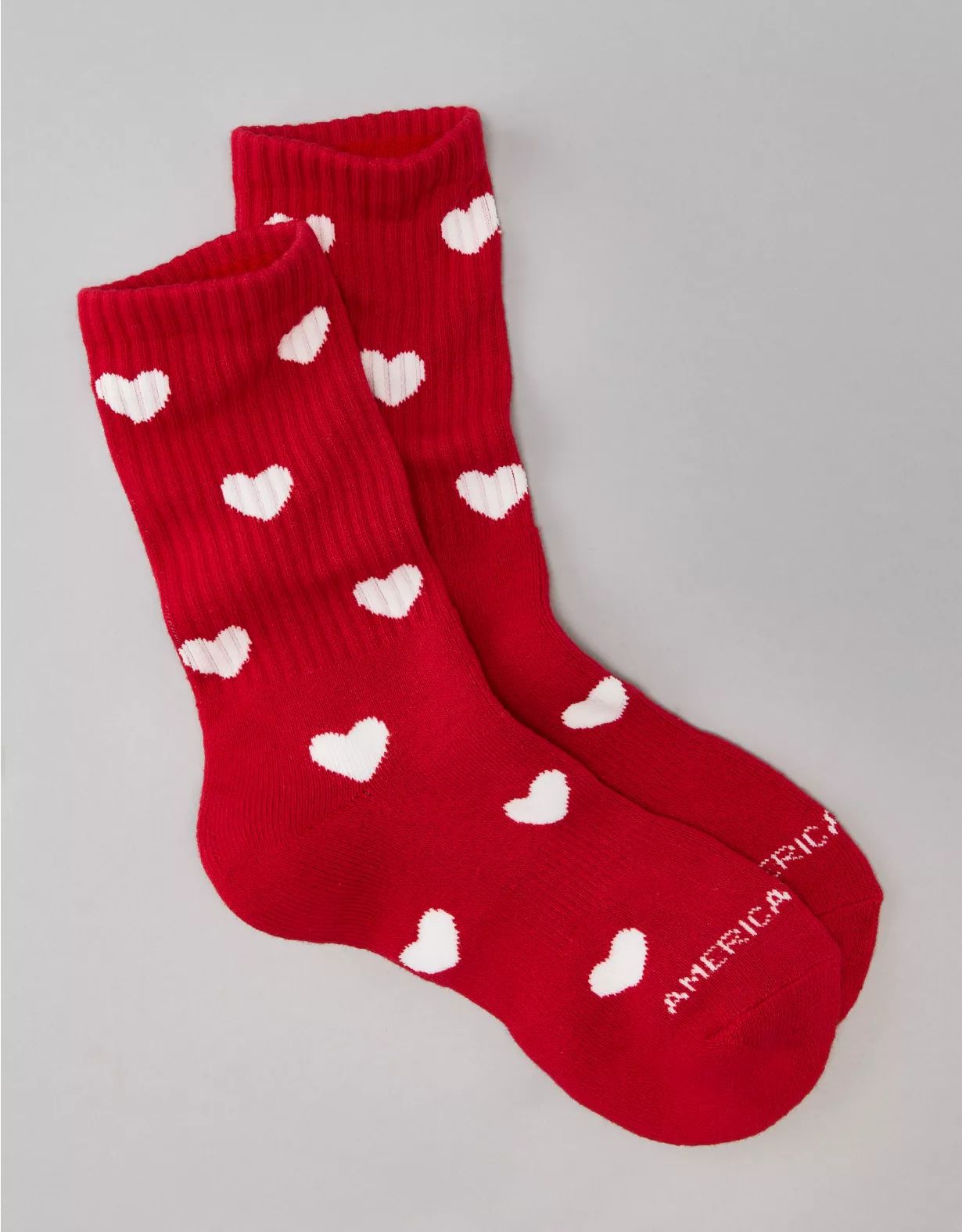 AE Valentine Crew Sock | American Eagle Outfitters (US & CA)