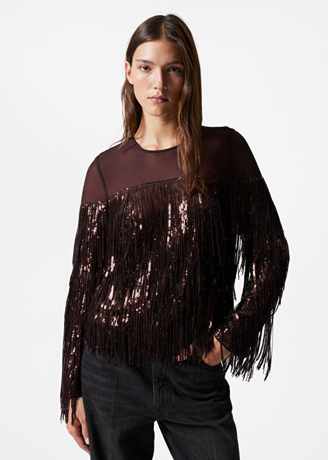 Fringed Sequin Top | & Other Stories (EU + UK)