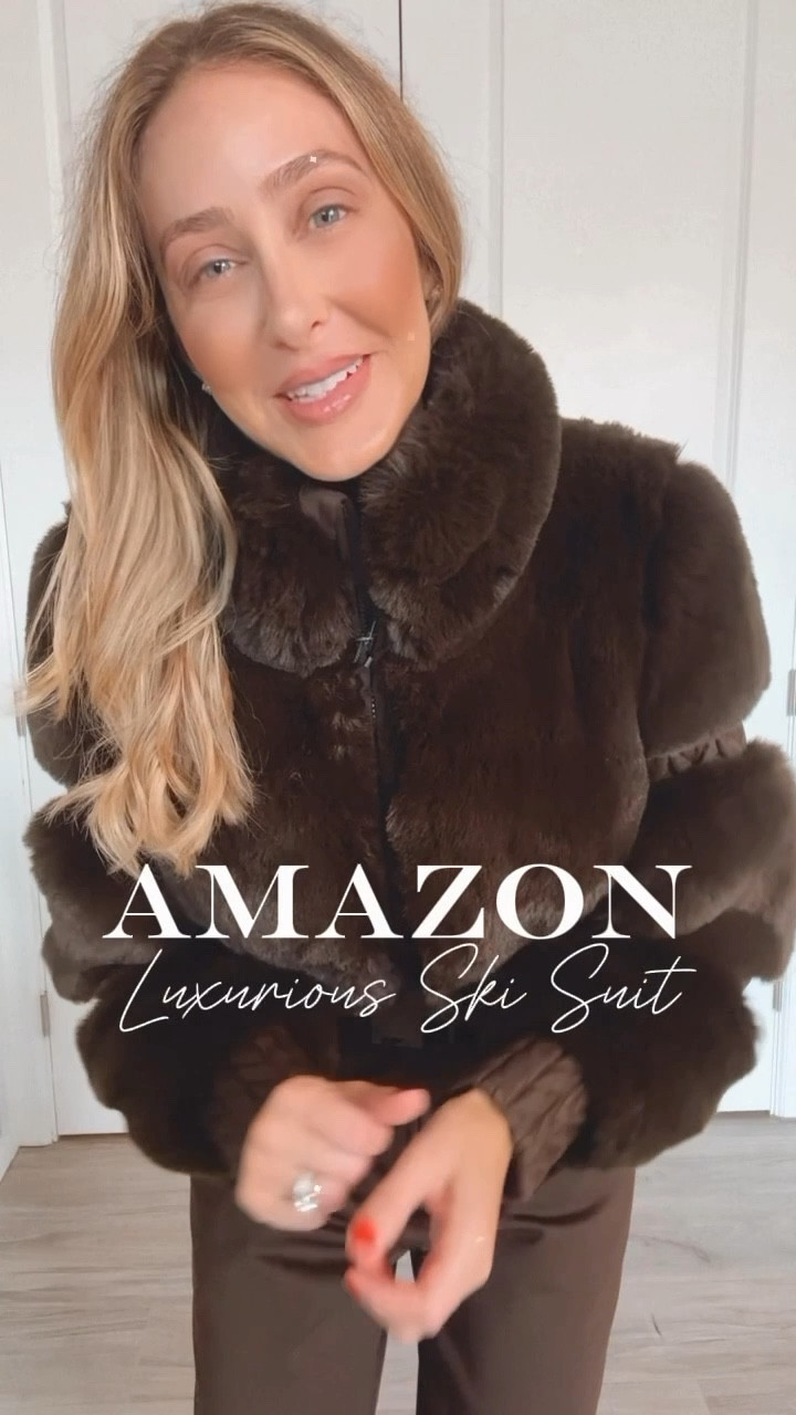 Amazon luxurious ski suit! This ski suit has an amazing quality and it’s beautiful! The fabric is tick and it will definitely keep you warm when you are out in the slopes. I’m wearing size small. My color is the brown one🥰
Ski outfit 
Winter outfit 
Snow outfit 
Ski suit 

#LTKootd #LTKU #LTKSeasonal