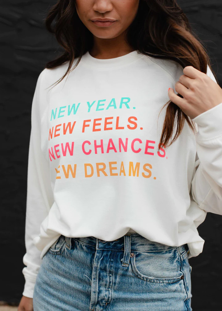 New Year Sweatshirt  | Panache Accessories