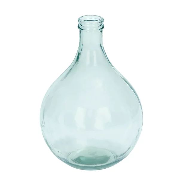 DecMode 17"H, 11"W Glass Farmhouse Vase, Clear, 1 - Piece - Walmart.com | Walmart (US)