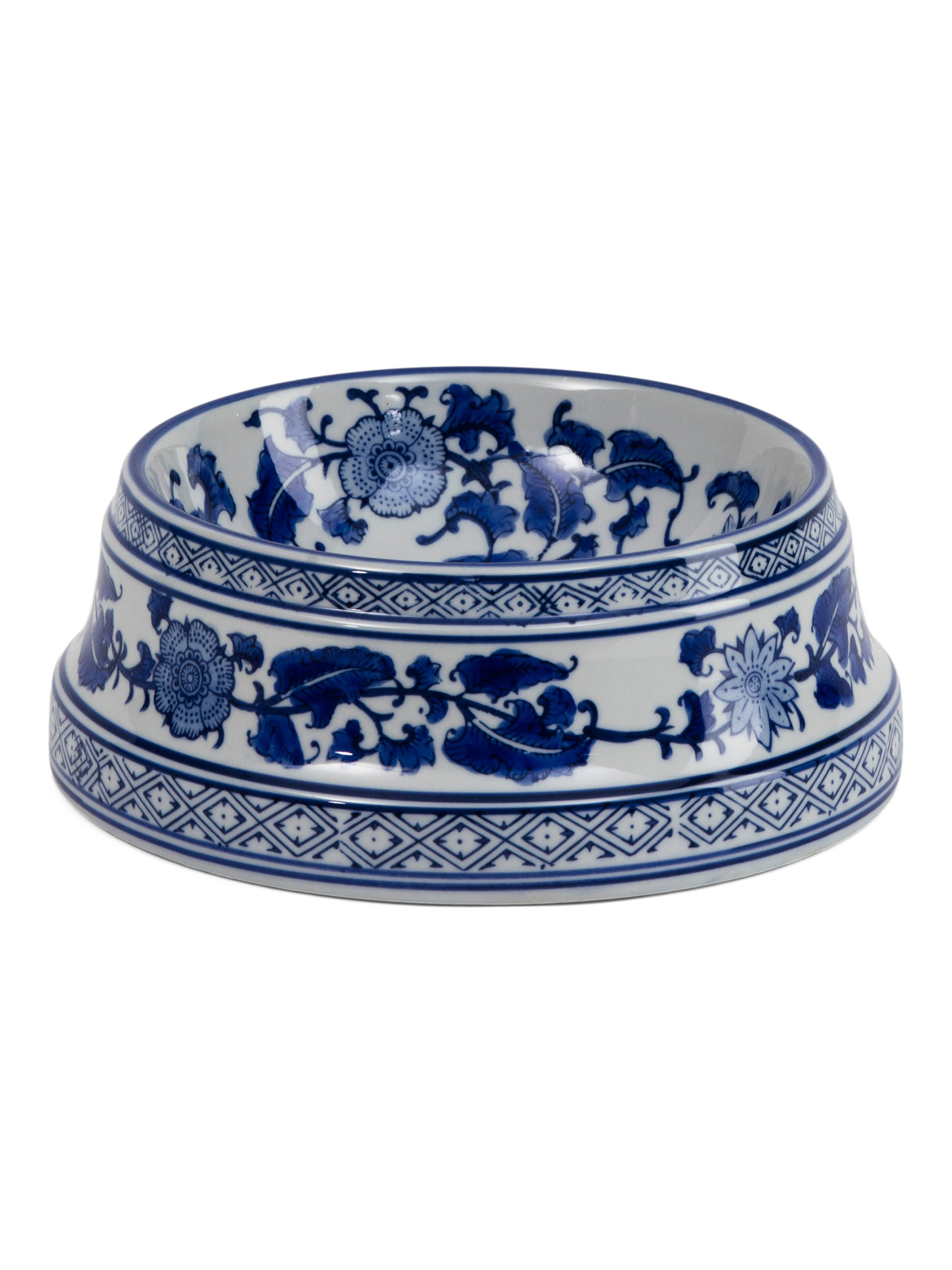 Large Chinoiserie Pet Bowl | TJ Maxx