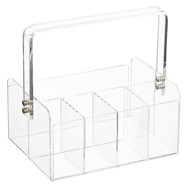 5-Section Acrylic Tote | The Container Store