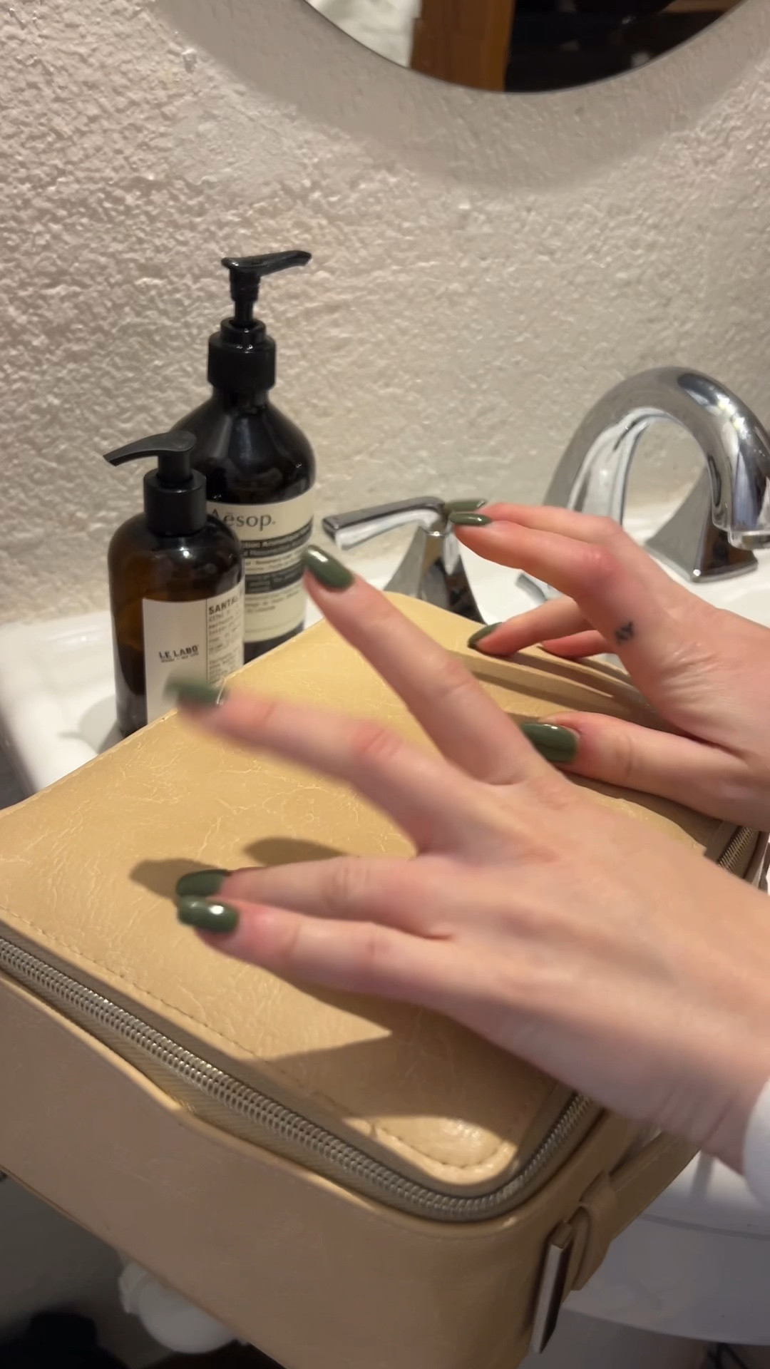 Pack with me links - this cosmetic case is SO perfect! It’s sturdy, fits so much (all of my skincare, makeup, and most of my hair products), and looks beautiful! It’s gone everywhere with me!! 

#LTKtravel #LTKbeauty