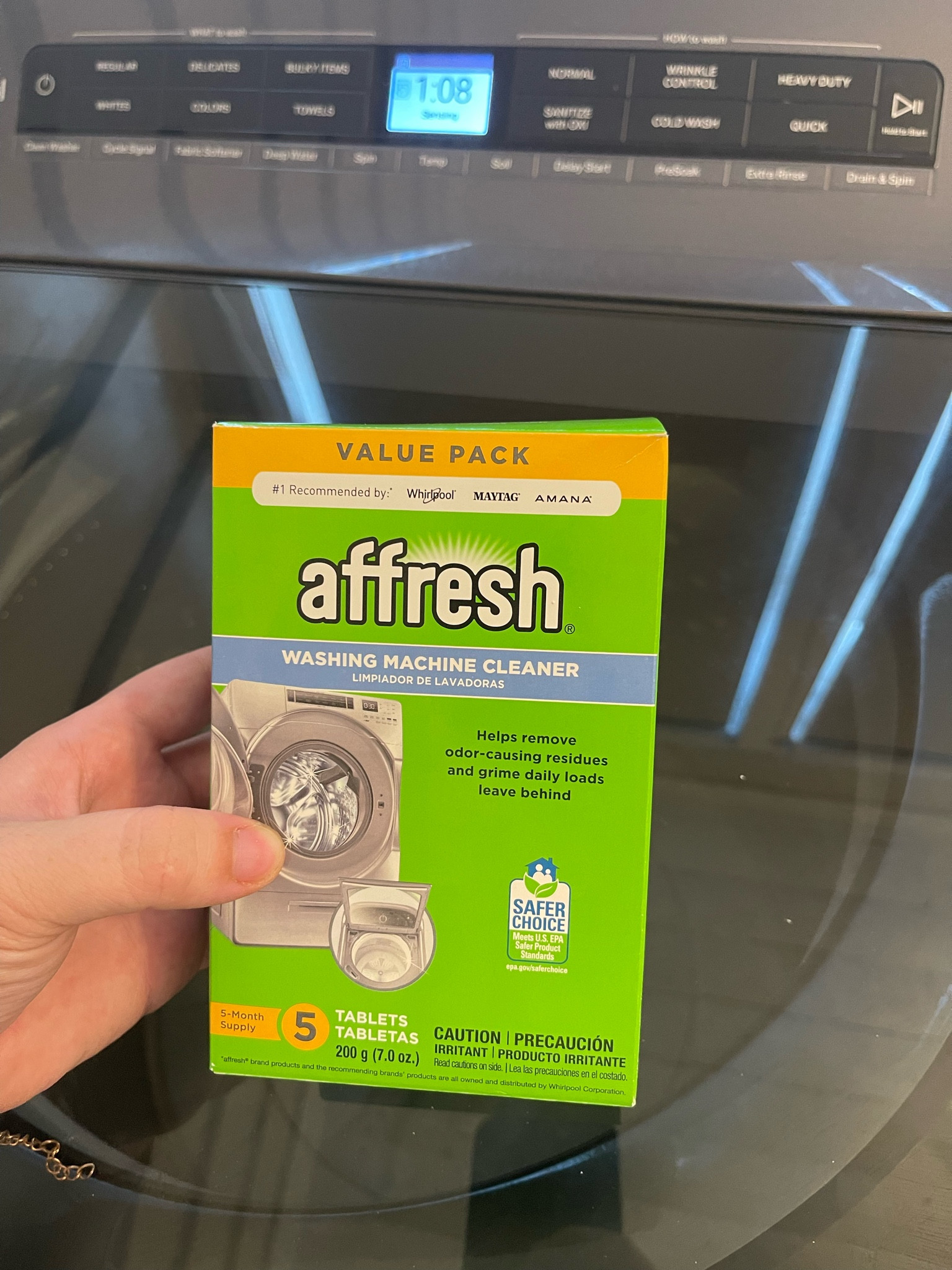 Since moving and getting a brand new washer & dryer I have made it a mission to keep up with the maintenance and regular cleaning. This is something I didn’t know I needed but has made such A HUGE DIFFERENCE in keeping our washer & dryer smelling good & clean which in return keeps our laundry smelling good and clean!! #clean #cleaning #cleaninghack #cleantok #didntknowineedeed #cleanschedule  