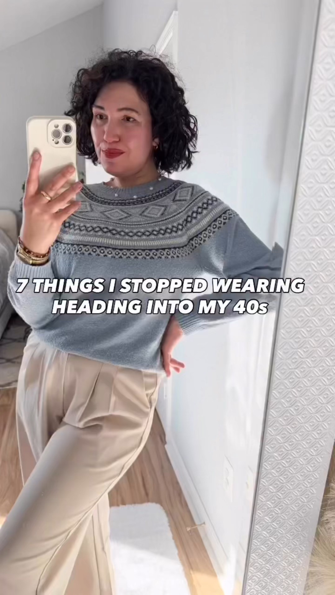 40s style, fair isle sweater, winter outfit 

#LTKOver40 #LTKootd