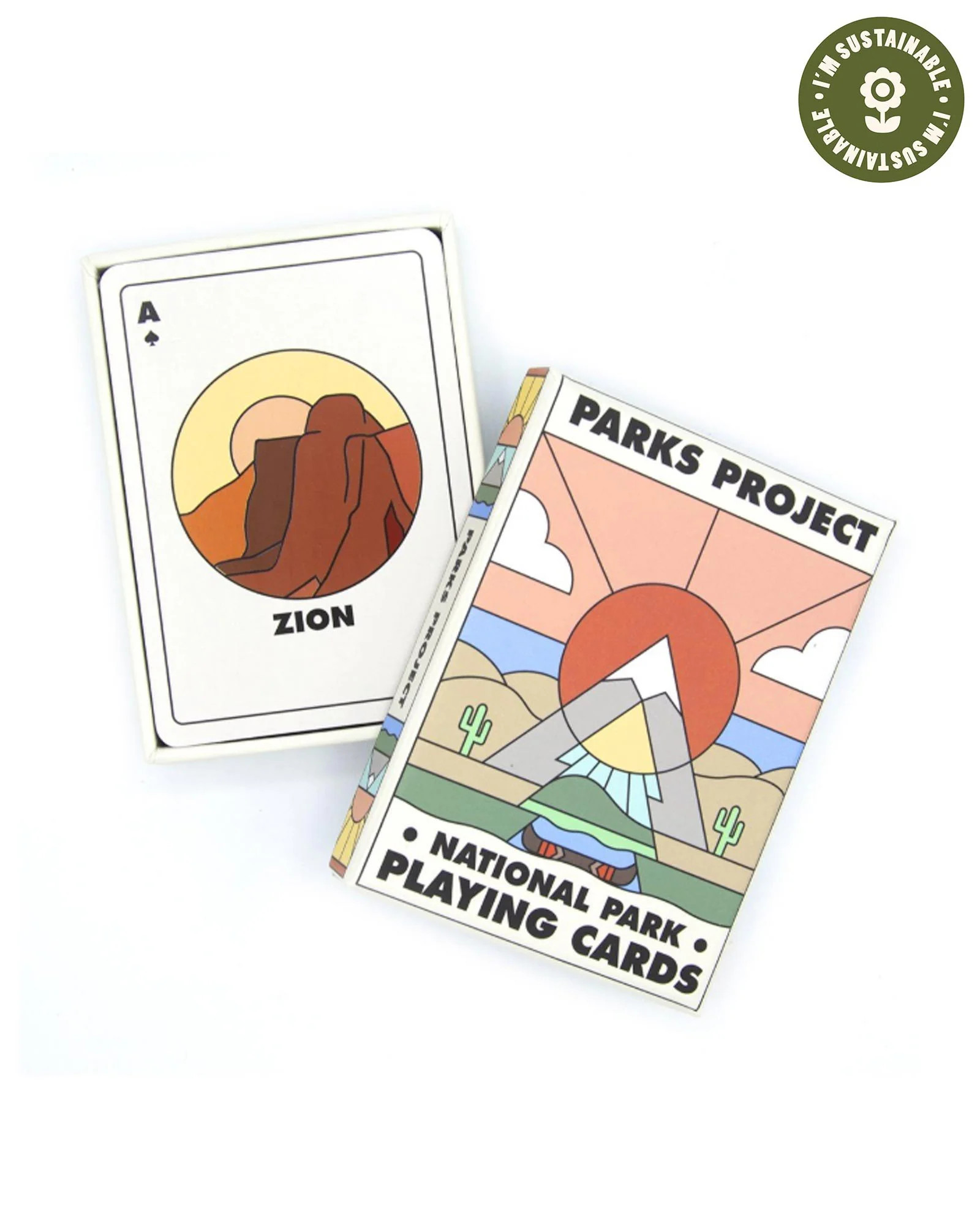 Minimalist National Park Playing Cards | Parks Project