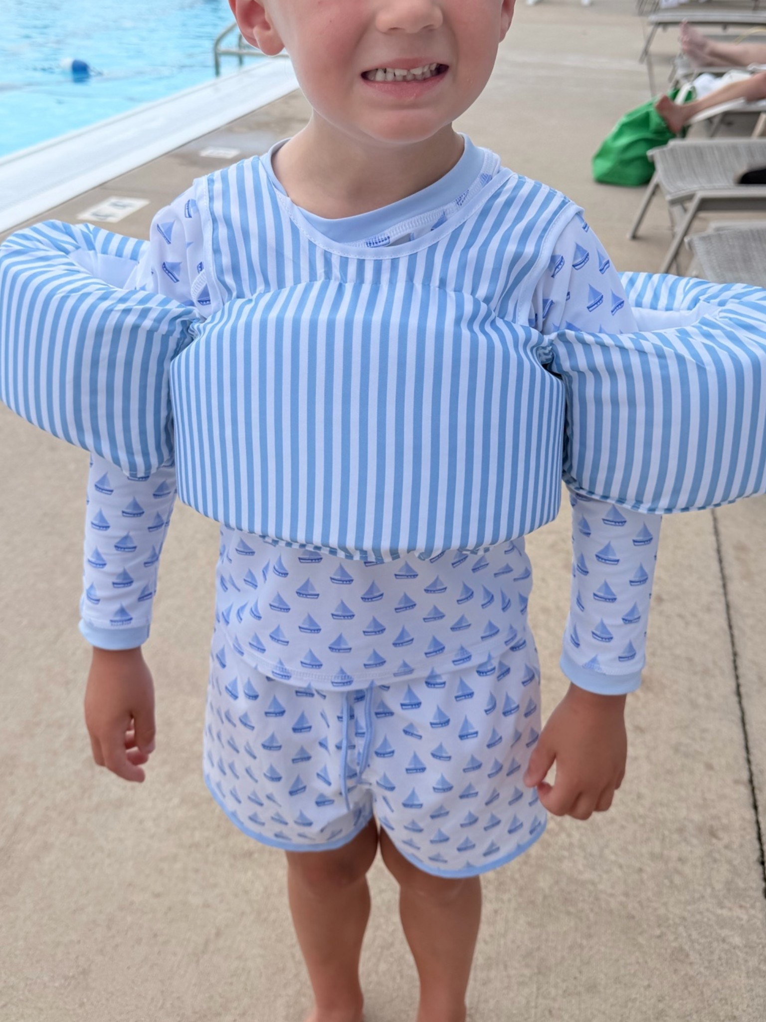 The cutest Walmart puddle jumper!
