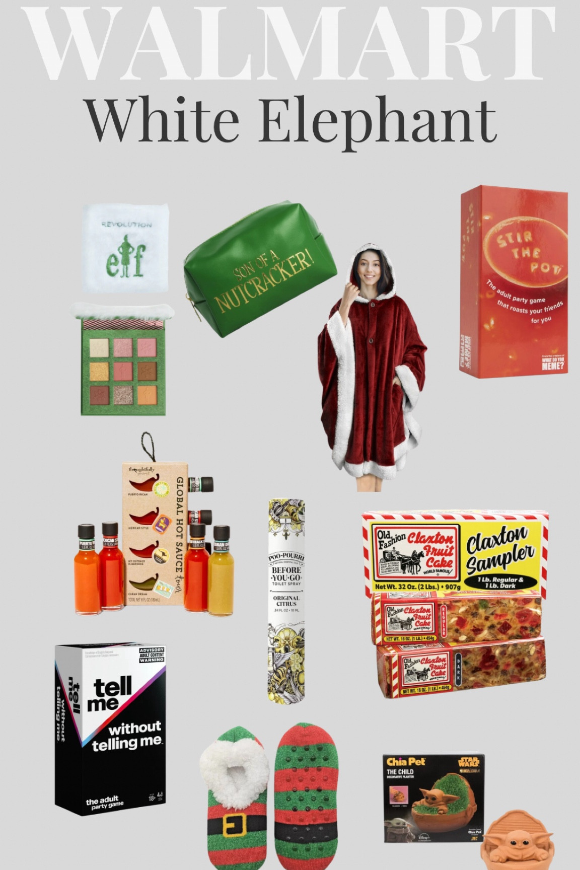 Walmart white elephant gift ideas. 





#LTKSeasonal #LTKGiftGuide #LTKHoliday