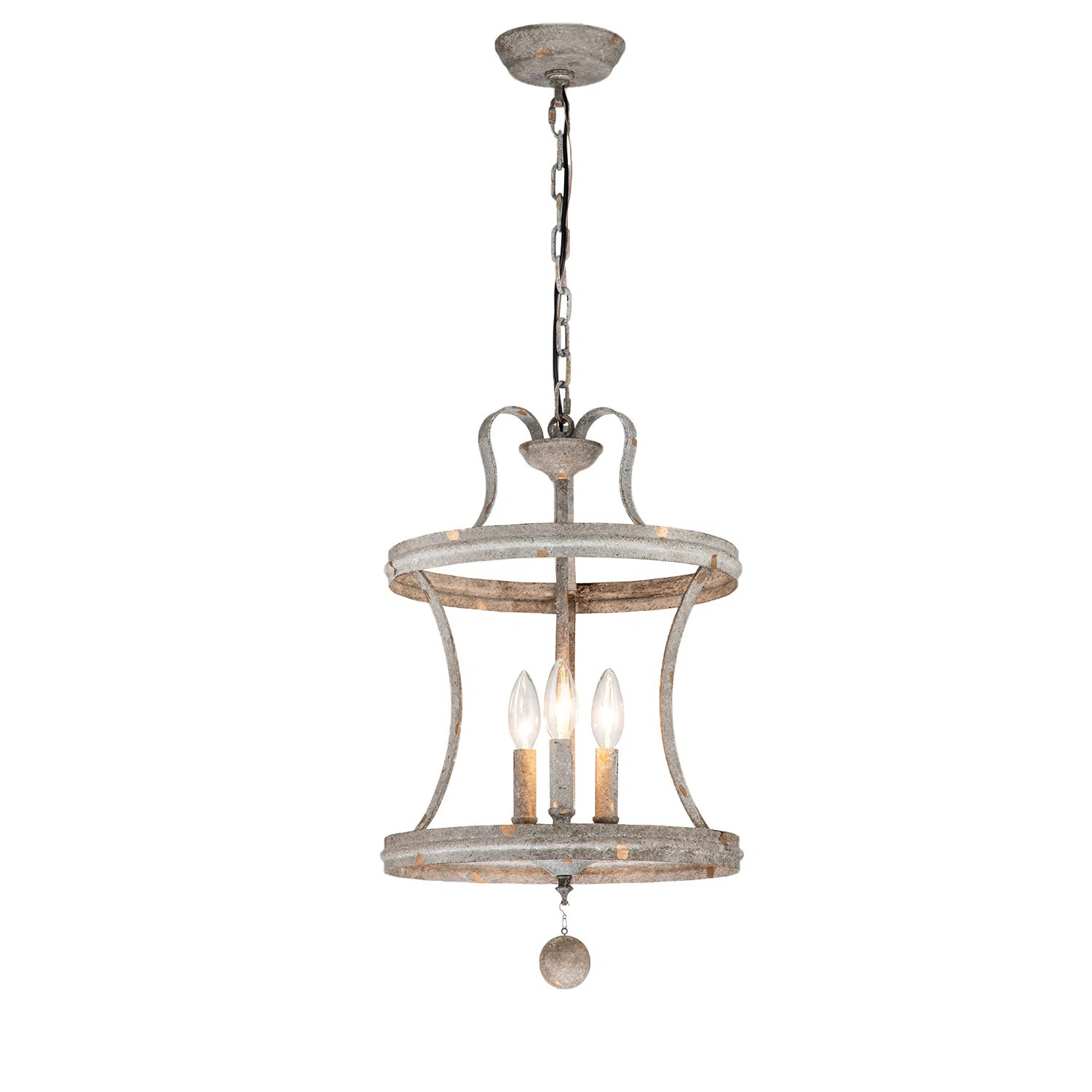 Laurel Foundry Modern Farmhouse® Callista 3 - Light French Country Vintage Chandelier & Reviews ... | Wayfair North America
