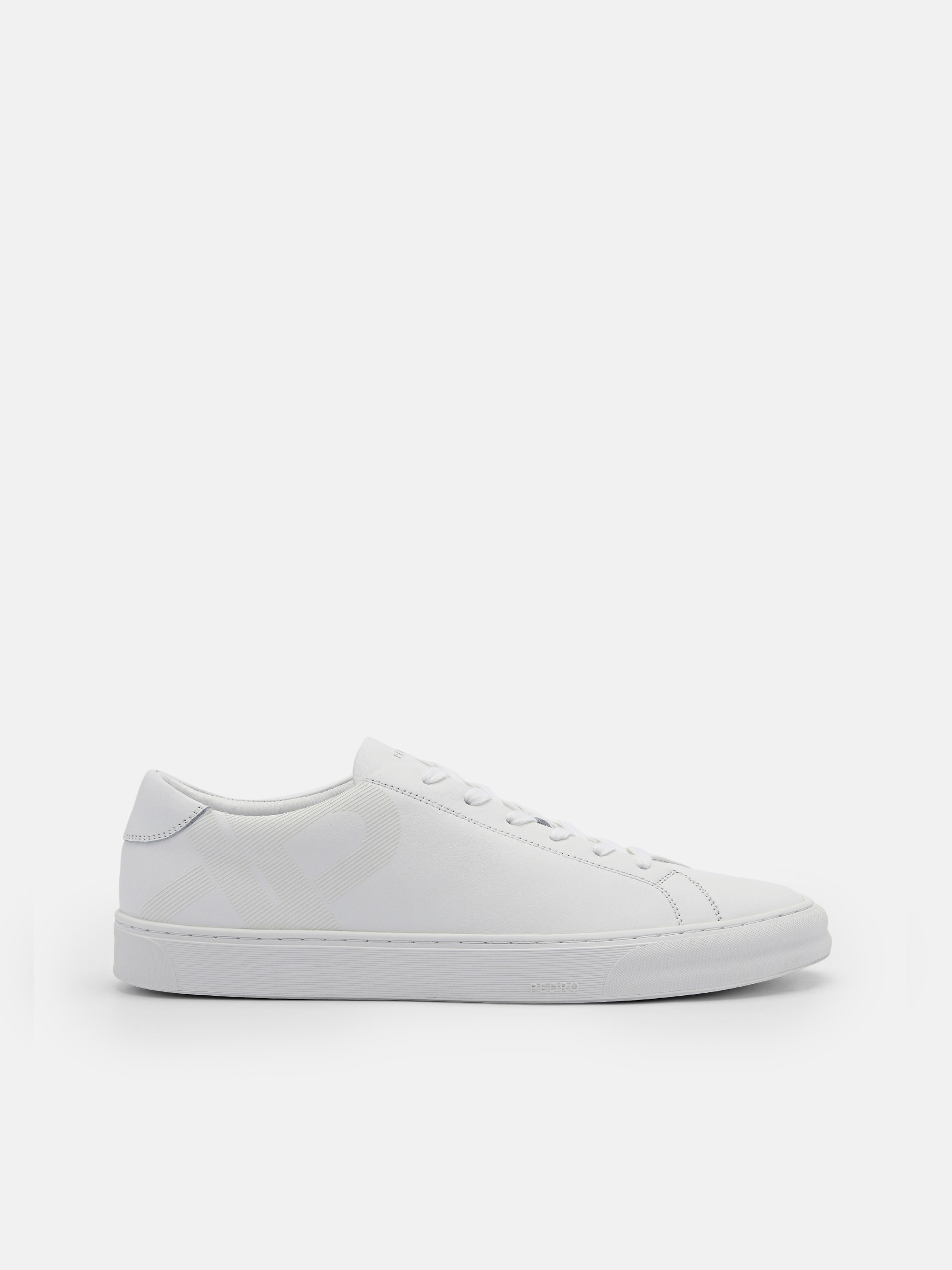 Men's PEDRO Icon Ridge Leather Sneakers
-
White | Pedro Shoes