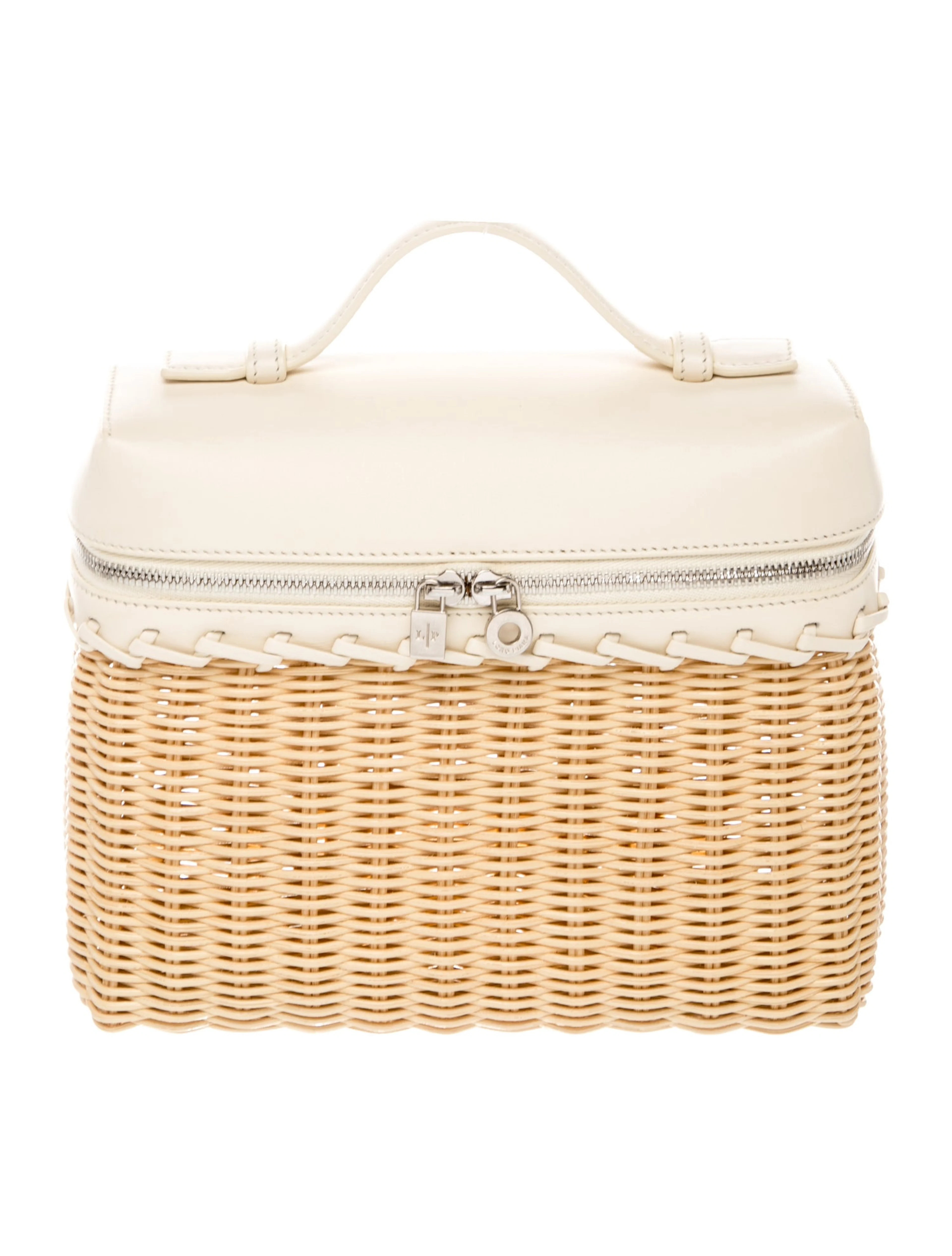 Raffia North South Extra Pocket L19 | The RealReal
