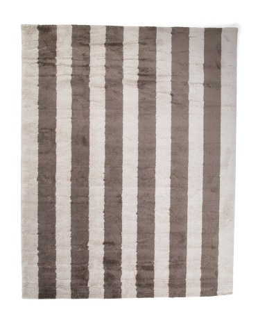 Made In Turkey Recycled 8x10 Striped Area Rug | TJ Maxx