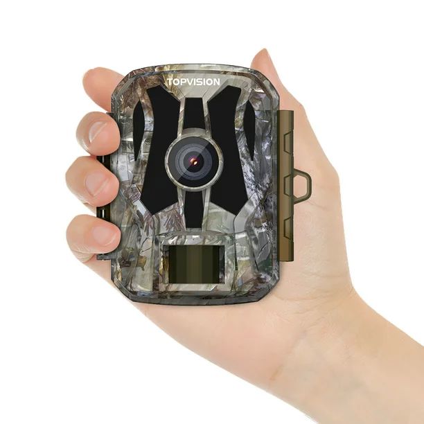 TopVision Mini Game Camera, 20MP 1080P HD Trail Camera with Night Vision, Wildlife Waterproof Hun... | Walmart (US)