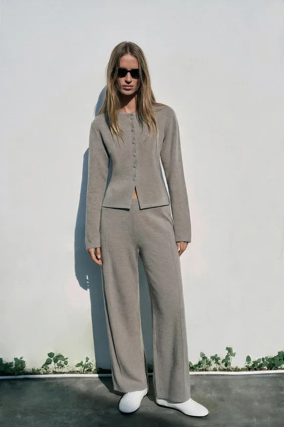 SOFT VOLUME JACKET AND TROUSERS SET | ZARA United Kingdom | Zara UK