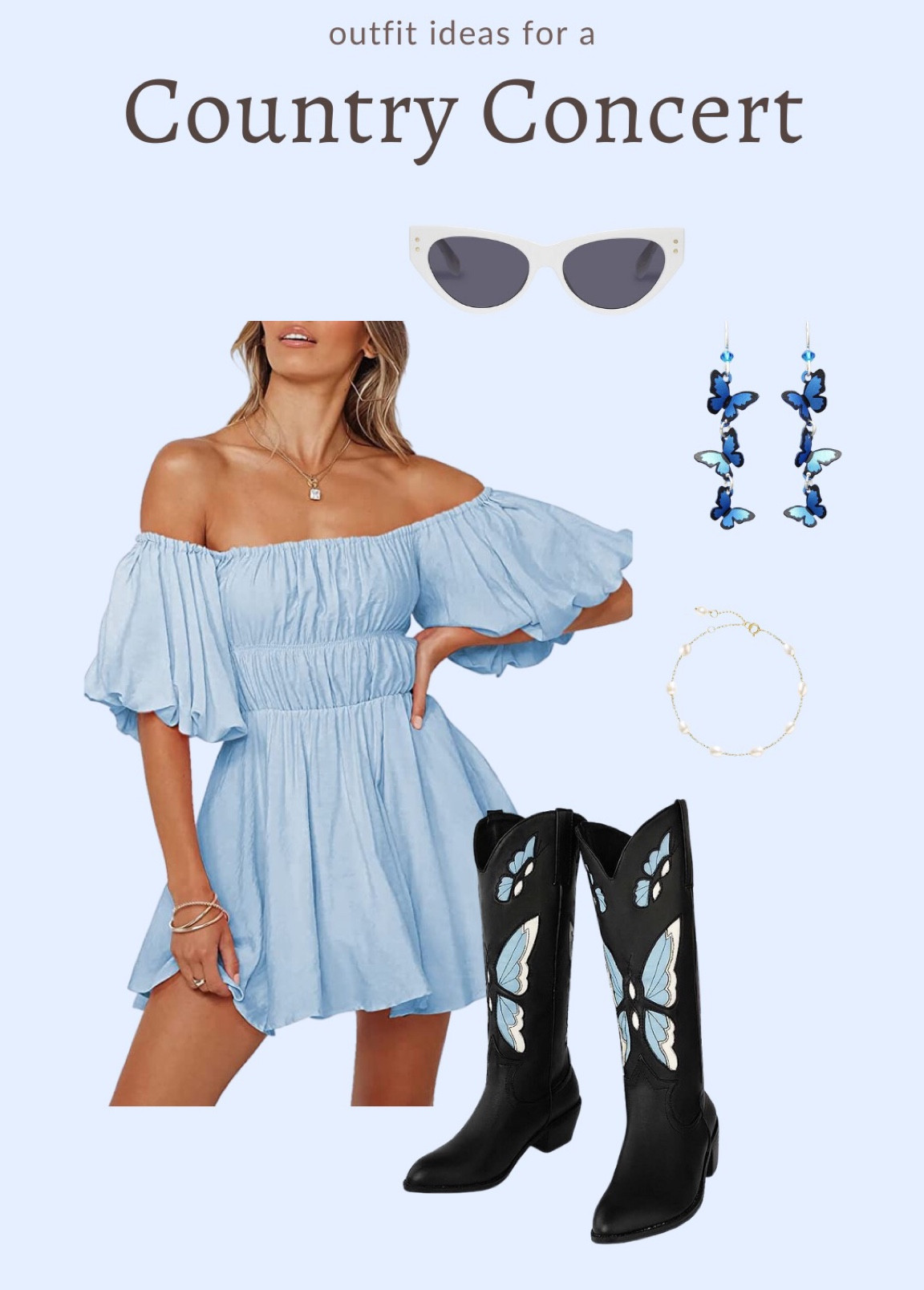 Y’all know I LOVE country music so of course I’ll be heading to country concerts this summer. I’ve complied some EPIC outfit ideas for you to steal for your next country concert or festival! 

Most pieces are on Amazon and under $50! 😍

#LTKunder100 #LTKSeasonal #LTKstyletip
