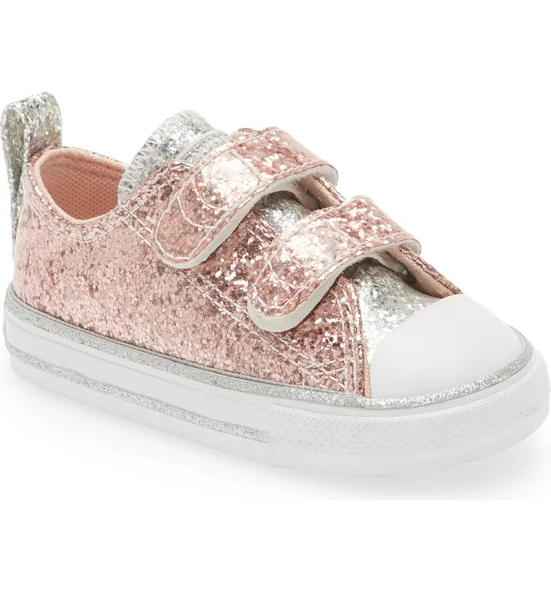 Chuck Taylor® All Star® 2V Glitter Sneaker | Nordstrom