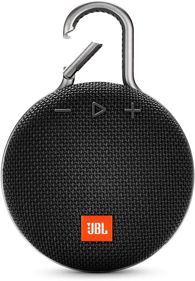 JBL Clip 3, Black - Waterproof, Durable & Portable Bluetooth Speaker - Up to 10 Hours of Play - I... | Amazon (US)