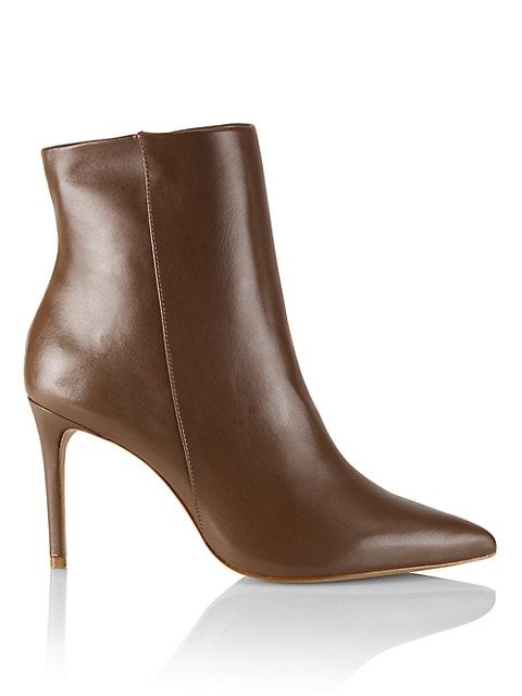 Schutz Mikki Leather Short Boots | Saks Fifth Avenue