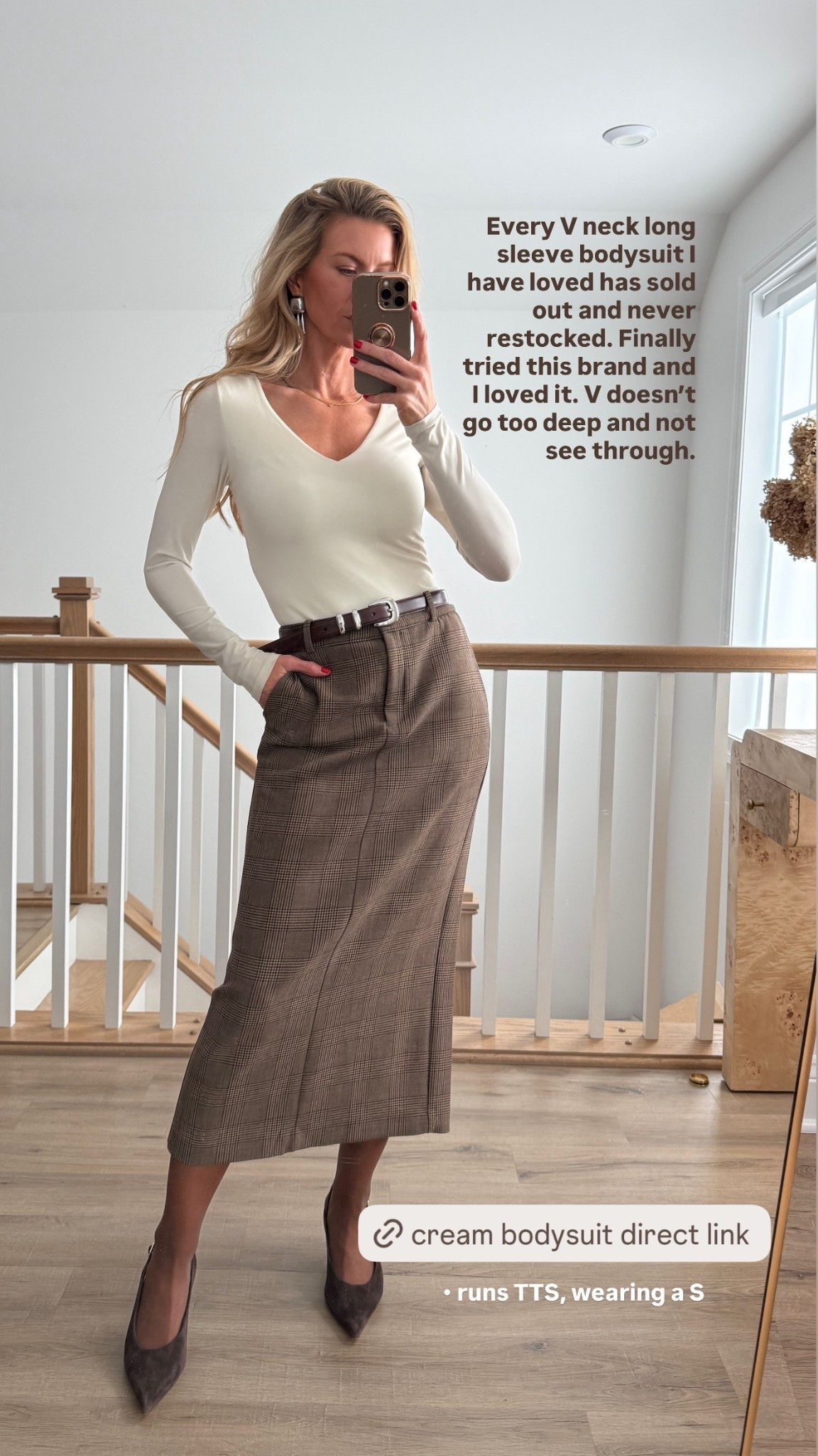 My beautiful skirt is on sale! 
Skirt: runs TTS. Wearing size small.
Top: wearing size small. 

#LTKCyberWeek #LTKGiftGuide #LTKHoliday