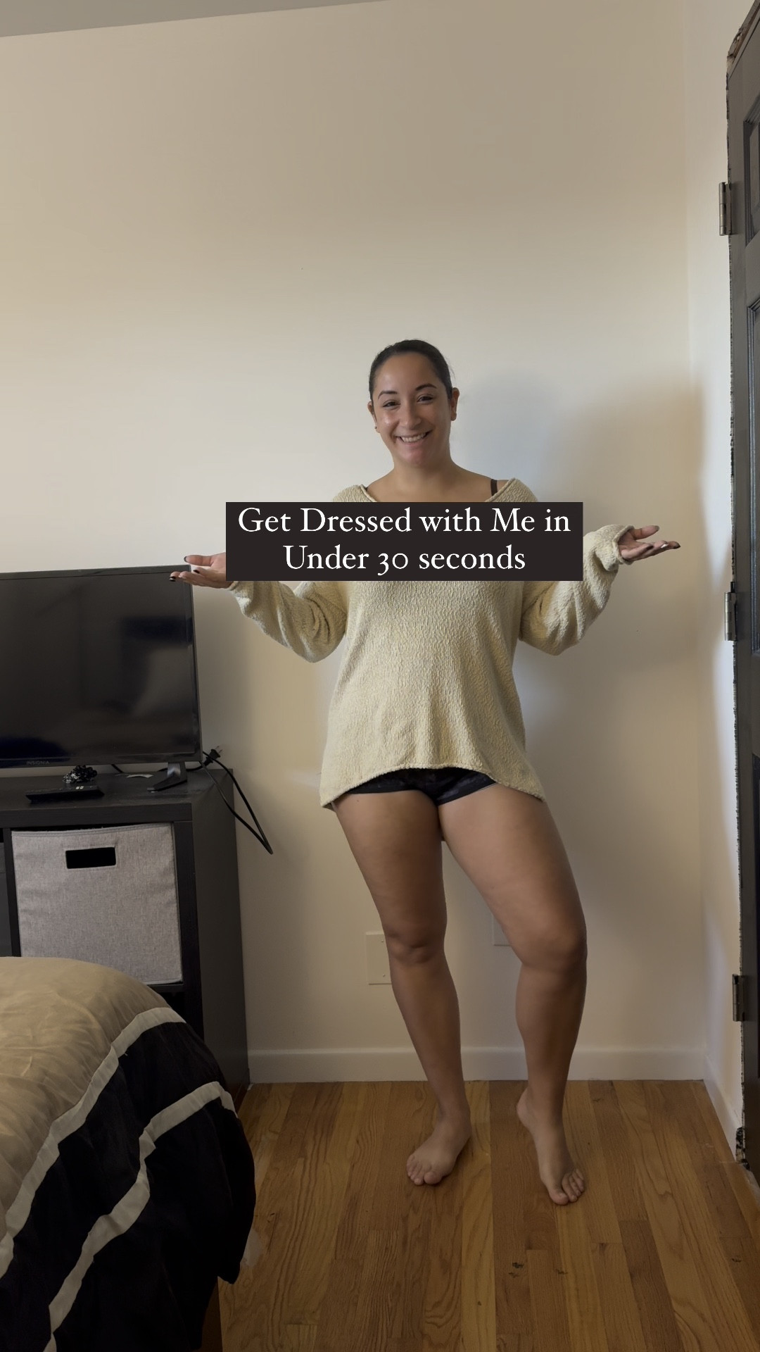 Get Dressed with me in under 30 seconds 💫

Obsessed with this outfit is an understatement. The colors were doing their thing and the boots are perfection 🥹

I wore this outfit to the office but highly considering wearing this for Thanksgiving. I love being able to wear versatile outfits!

#thanksgivingoutfit #friendsgiving #midsizestyle #midsizefashion #size8 #fallofficefashion #fallfashion #fallstreetstyle 

#LTKMidsize #LTKHoliday #LTKWorkwear