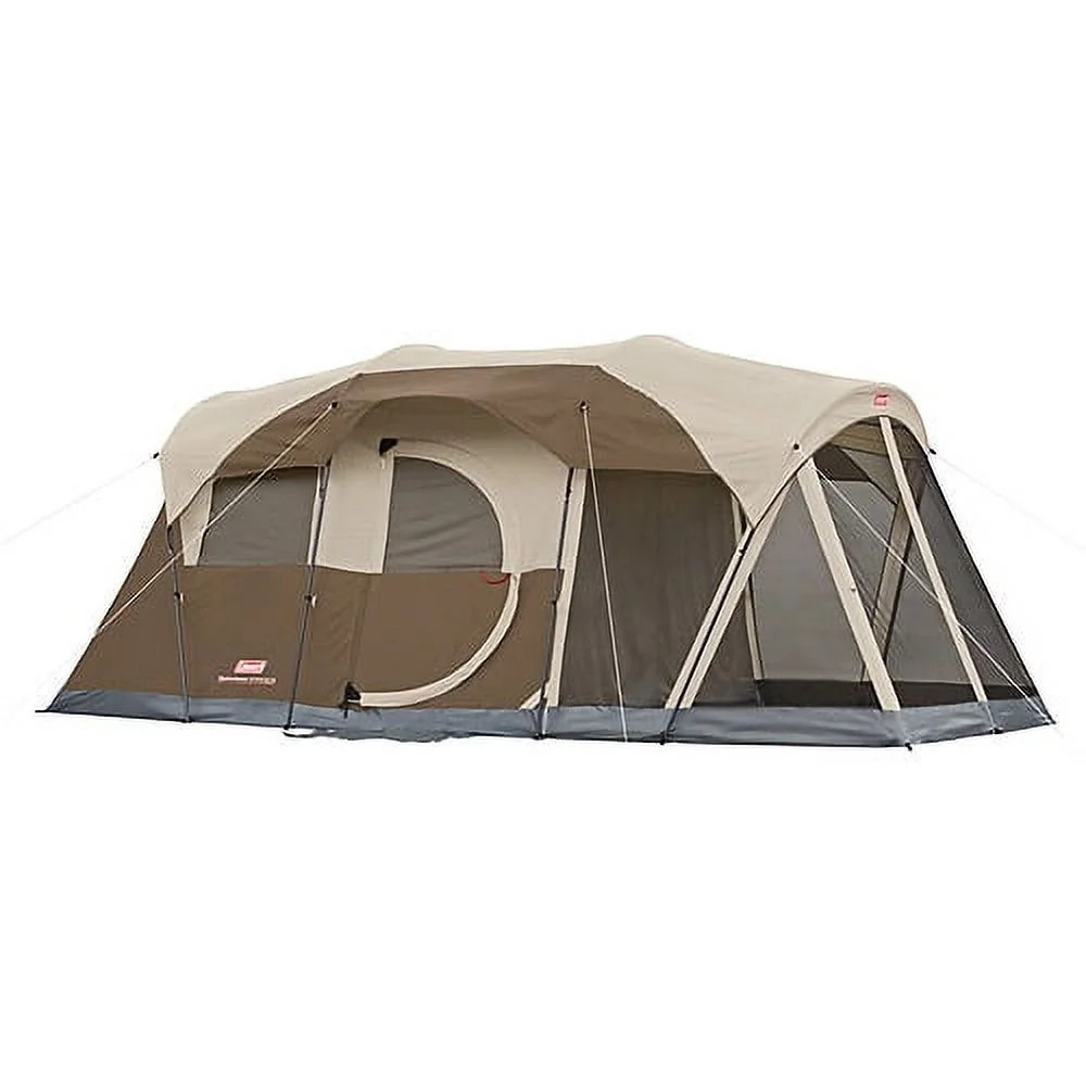 Coleman&nbsp;6-Person Weathermaster Cabin Camping Tent with Screen Room | Walmart (US)