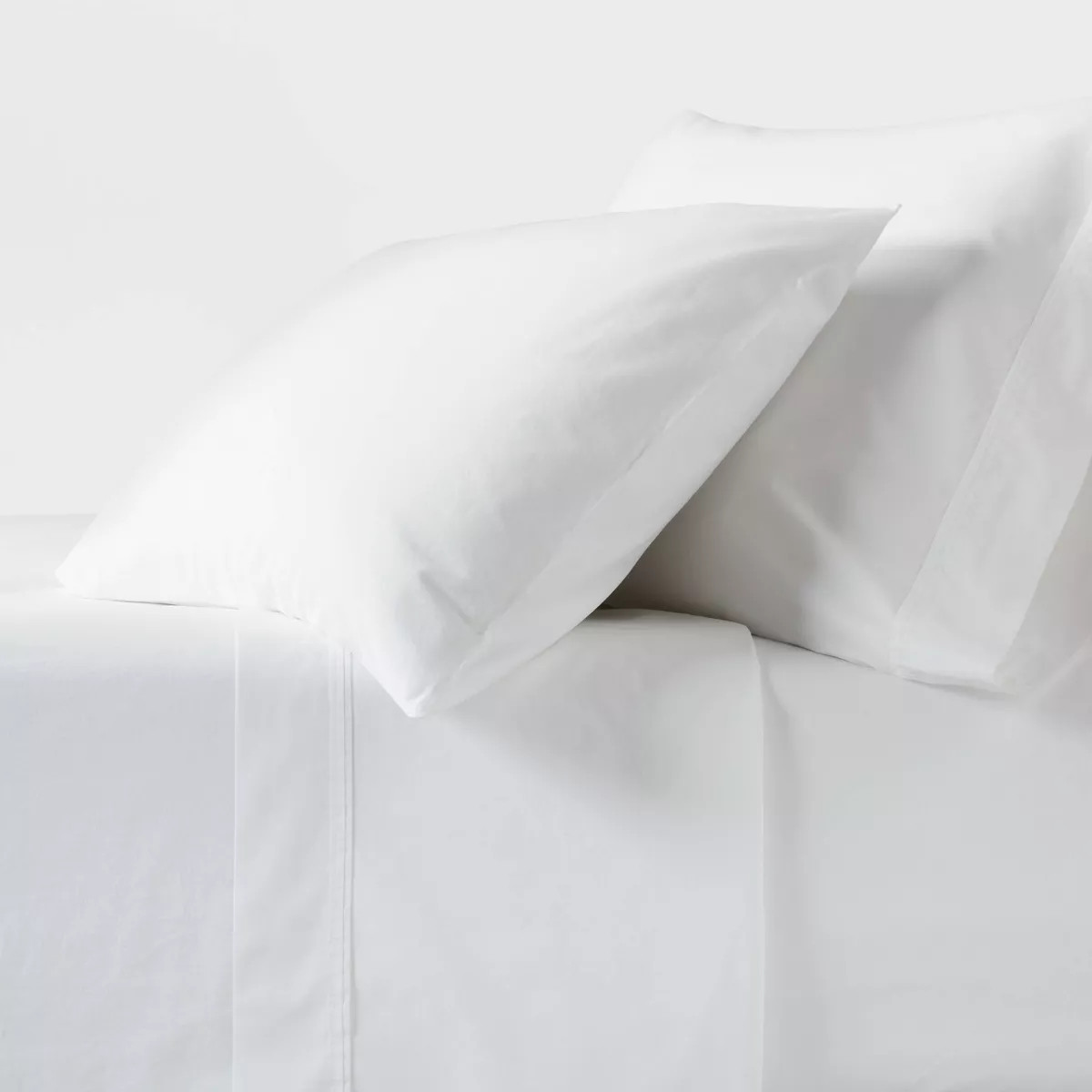 250 Thread Count Organic Percale Sheet Set - Threshold™ | Target