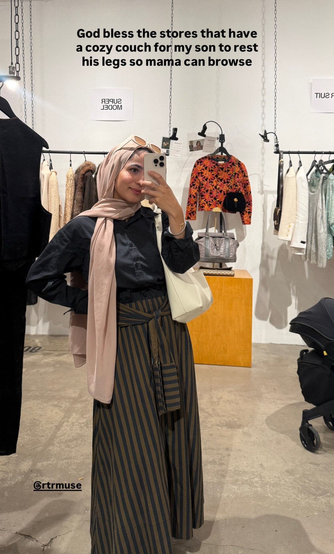 God bless a store with a couch 😂🤍 mama gets to browse and everyone wins!

#MomLife #ShoppingDay #MomStyle #ModestFashion #EverydayStyle #LTKStyle #LTKFashion 

 #LTKootd #LTKmomlife #LTKBaby
