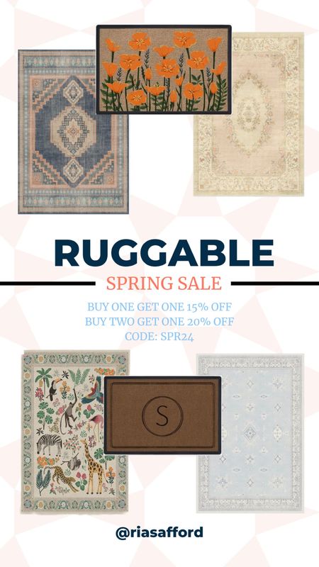 I have 5 ruggables in our house! Highly suggest for high traffic areas! #ruggable #arearugs #springsale

#LTKhome