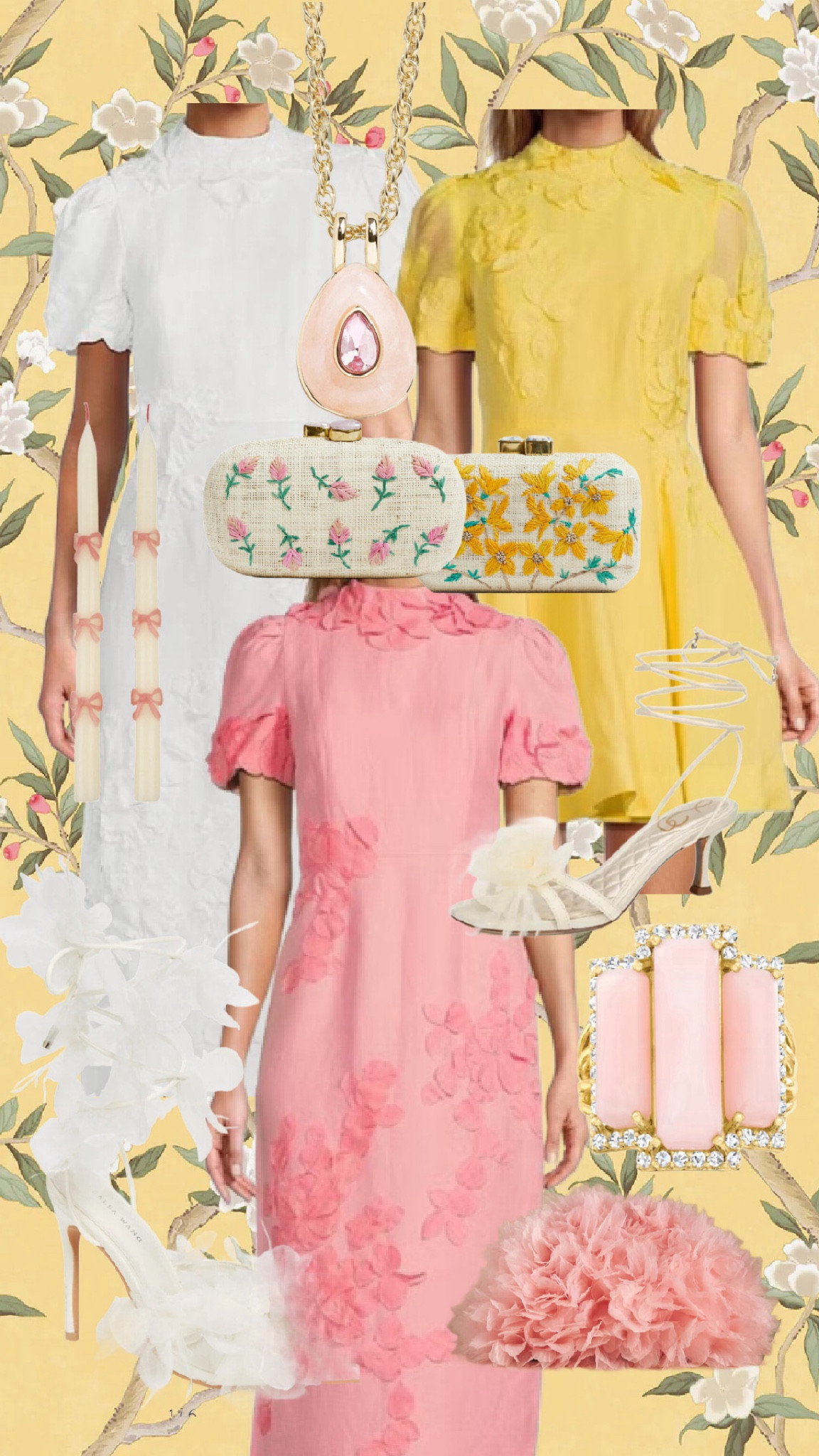 Easter dresses that are perfect with these beautiful appliqué details! 

#easterdress #appliquedress #springdress #bridetobedress Easter outfits, Easter dresses, rosette shoes, embroidered bag, flower shoes, floral dress, opal ring, opal jewelry, Dillard’s , Pamela Munson, bow candles, party? Easter tablescape, dresses, swimsuits, grandmillennial, preppy kids, vintage Easter, women’s dresses, spring dresses, mommy and me, eyelet swimsuit

#LTKSeasonal #LTKfamily