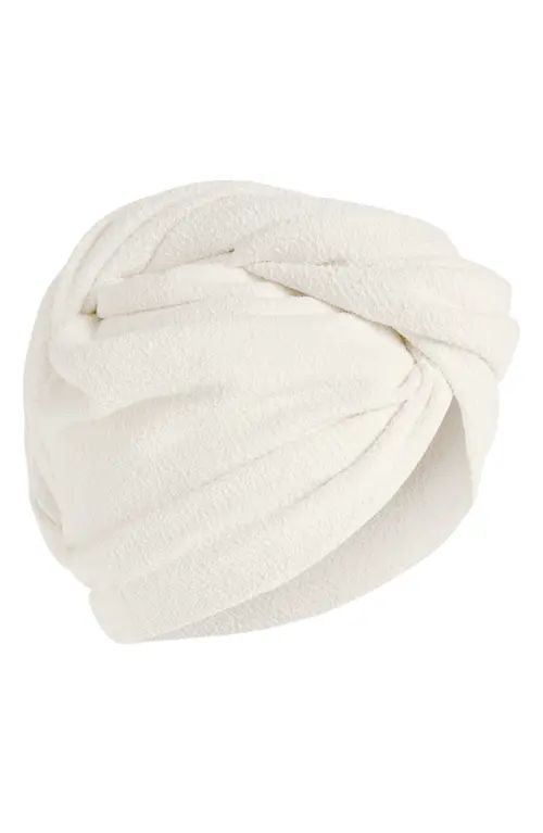 AQUIS Flip Hair Wrap Towel in Pearl at Nordstrom | Nordstrom