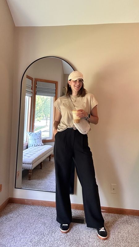 My favorite trousers are on sale through the LTK app with an exclusive discount! 

UndeniablyElyse.com

Wide leg trousers, Abercrombie, workwear, wfh, work from home, mom on the go, easy looks, belt bag, casual chic, ltk fall sale finds

#ltkseasonal #ltkfindsunder100 #ltkstyletip 

#LTKSale #LTKmidsize #LTKsalealert