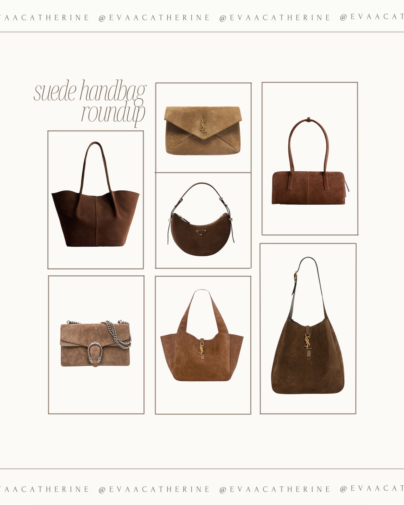 I fear suede bags might be becoming my entire personality lately.

There’s just something about the texture mixed with warm browns and oversized silhouettes that makes every outfit feel more expensive without trying too hard.

Officially entering my suede era.
.
.
.
#suedebag #fallfashion #handbagcollection #neutralstyle #quietluxury
suede handbag, brown suede bag, designer inspired style, neutral fashion, warm brown accessories, quiet luxury aesthetic, elevated basics, minimal fashion, capsule wardrobe, chic handbag collection, soft luxury style, chocolate brown outfit, suede trend, fashion inspiration, timeless accessories

#LTKootd
