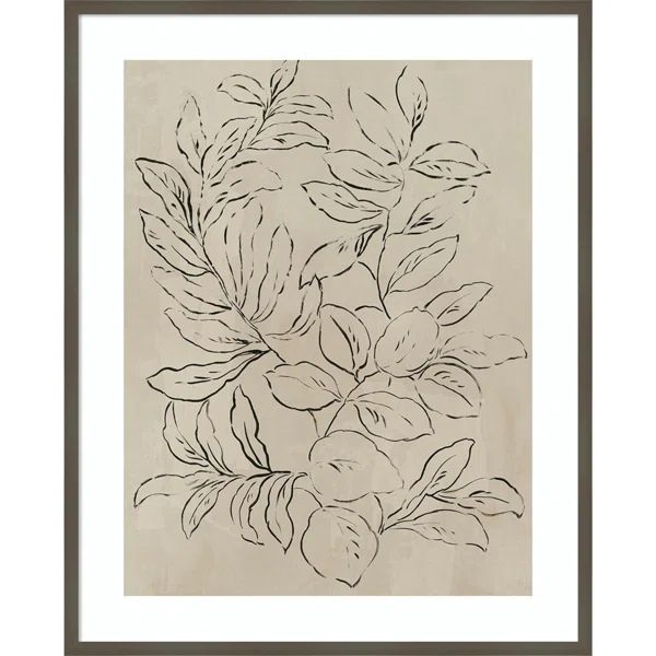 Outlined Leaves I by Asia Jensen | Wayfair North America