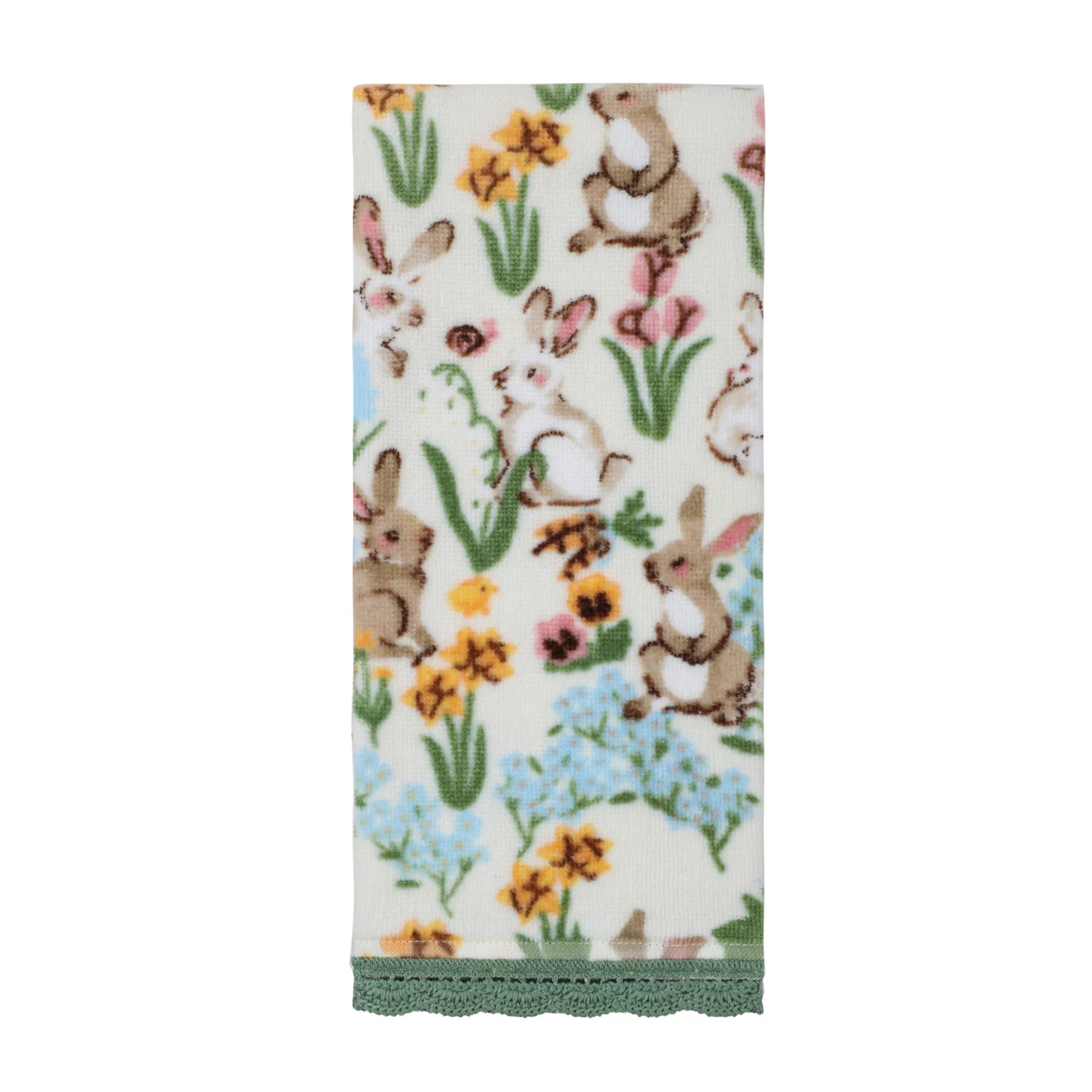 Celebrate Together™ Easter Bunny Floral Hand Towel | Kohl's