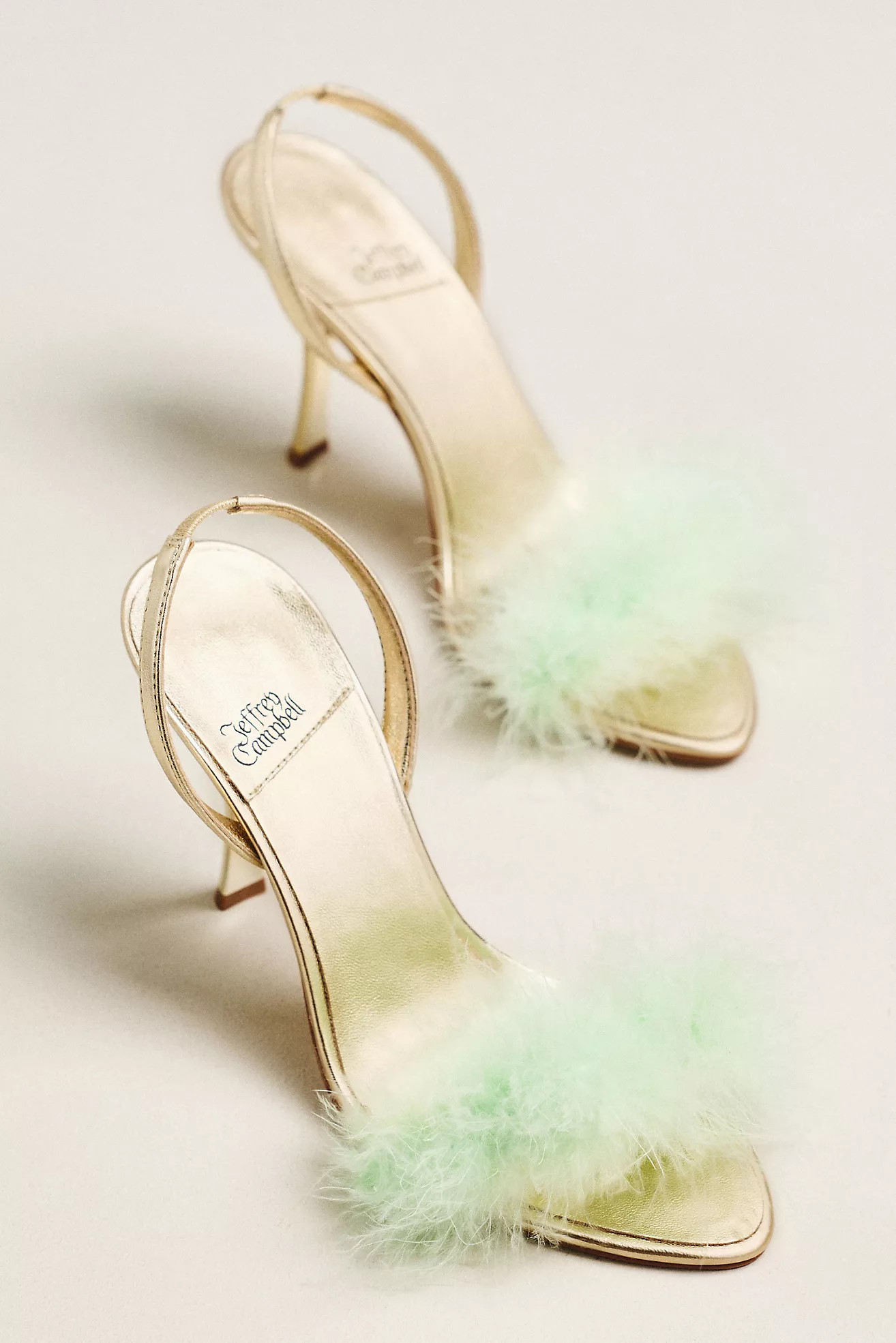 Jeffrey Campbell The-Frug Feather Heels | Anthropologie (US)