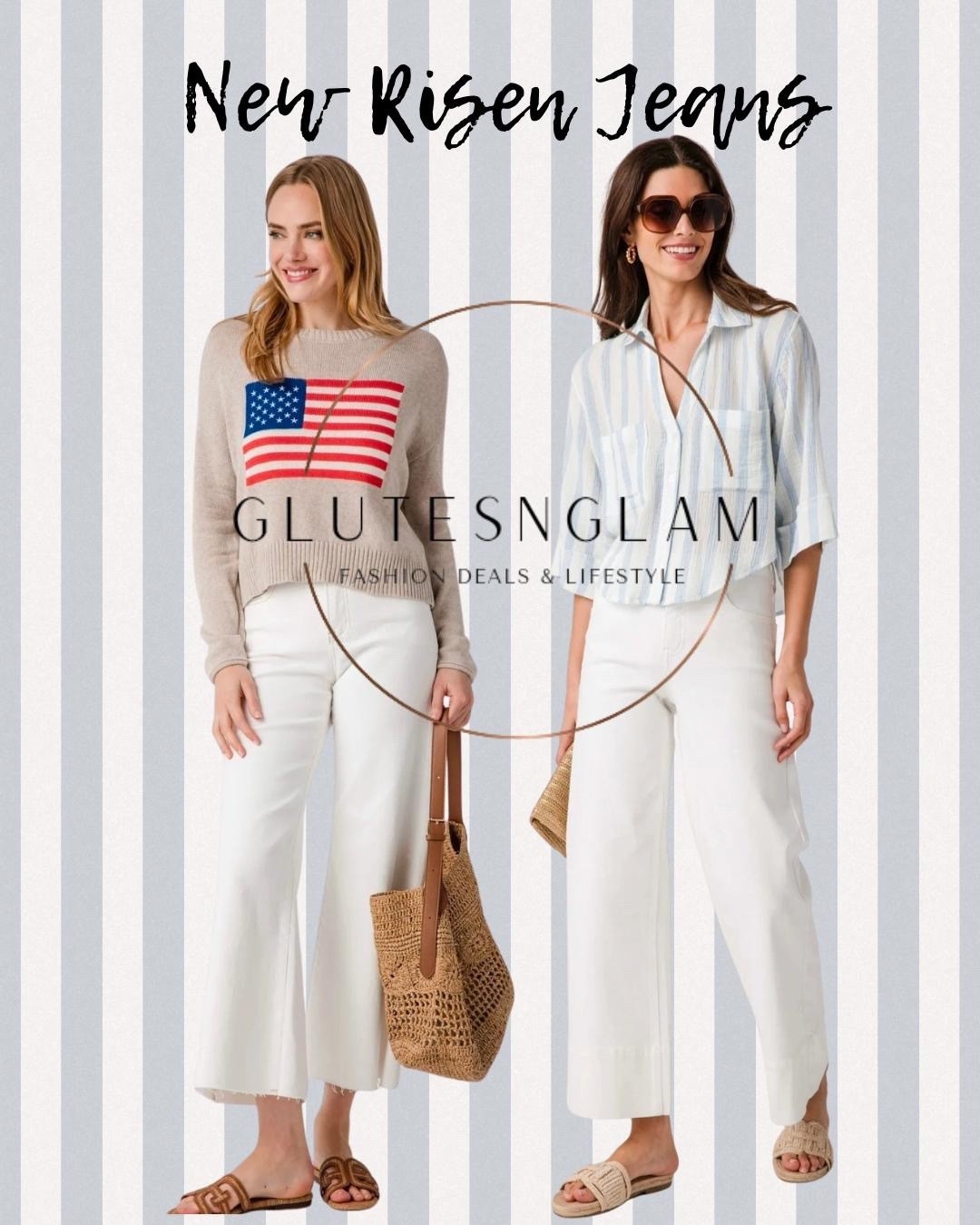 New Risen jeans!! New Risen white jeans use code COMEBACK for 10% off. I do size down in these.

#LTKSaleAlert #LTKootd #LTKOver40