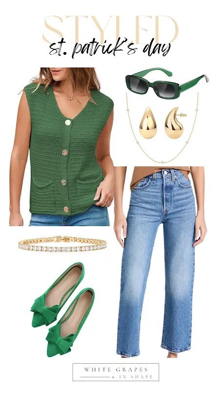 Give me all the green! 

#LTKSeasonal #LTKOver40 #LTKSaleAlert