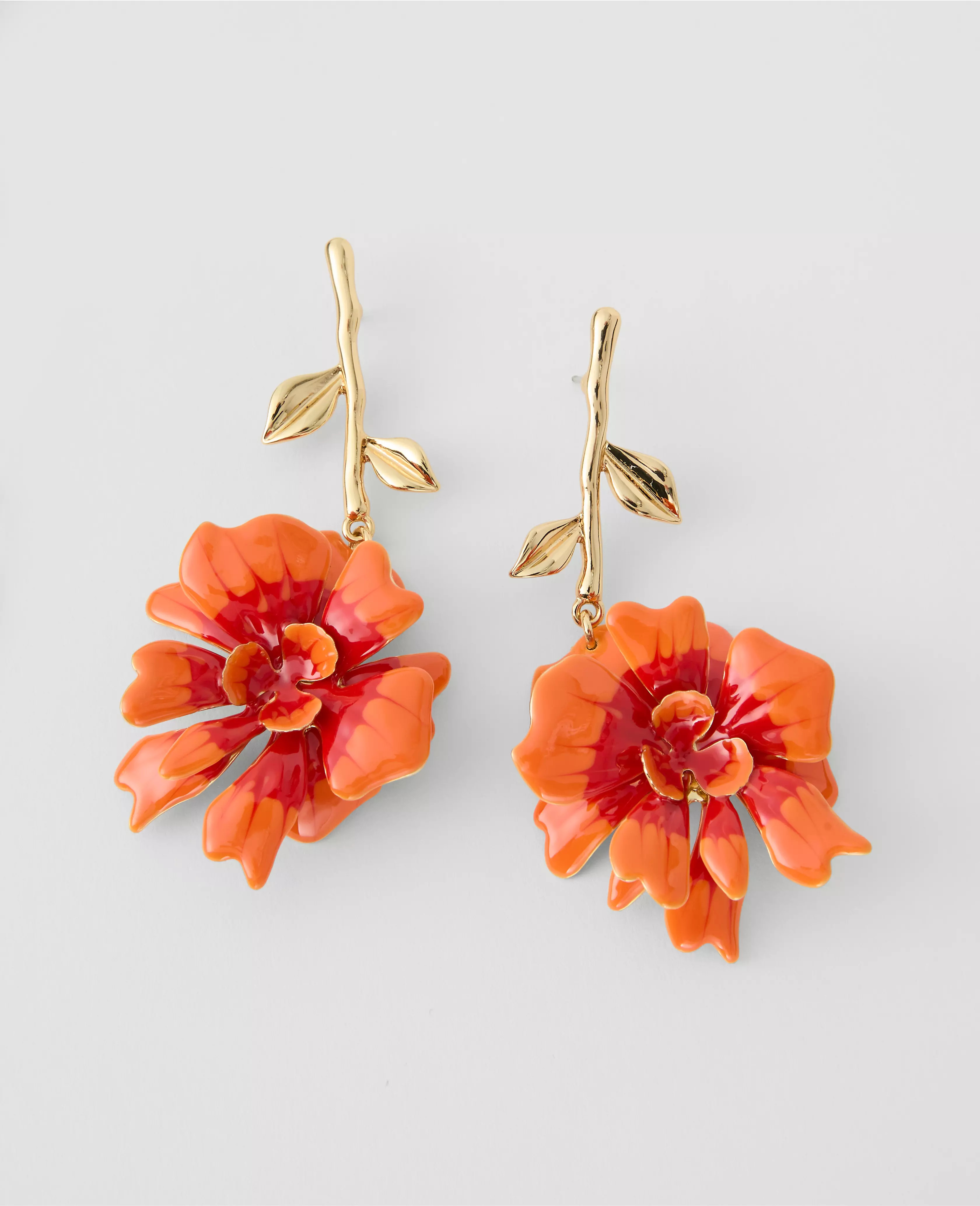 Flower Statement Drop Earrings | Ann Taylor