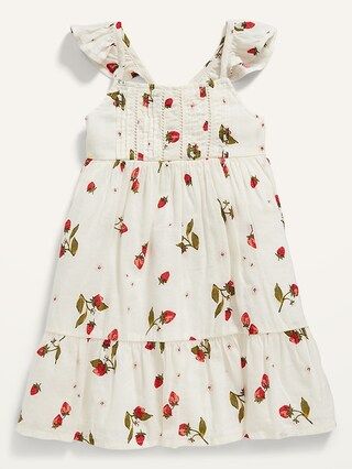 Ruffled Strawberry Print Swing Dress for Toddler Girls | Old Navy (US)