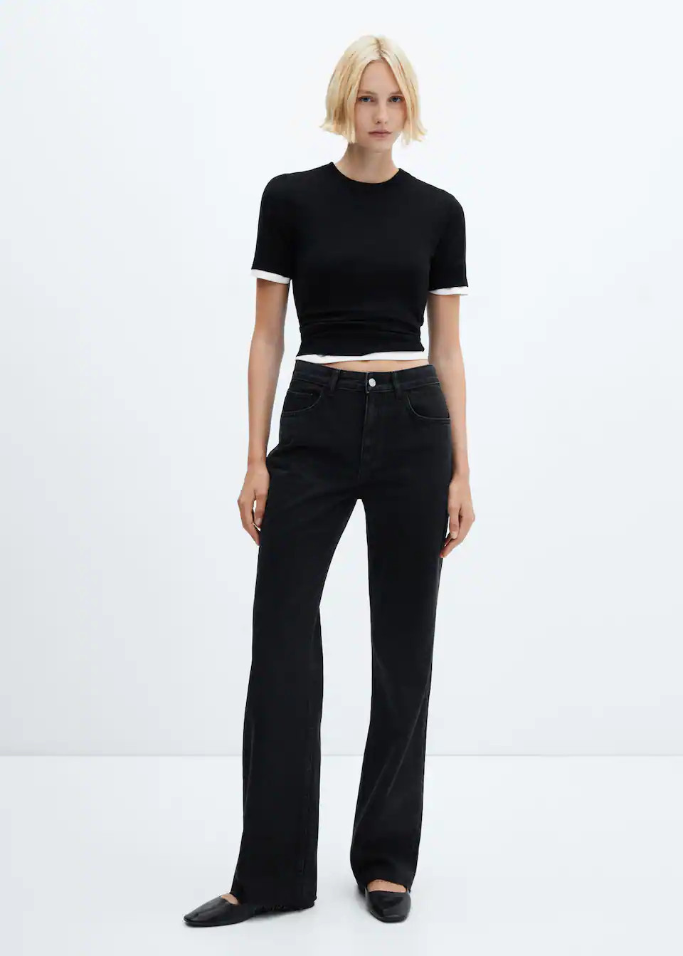 Search: Wideleg mid-rise jeans (4) | Mango United Kingdom | MANGO (UK)