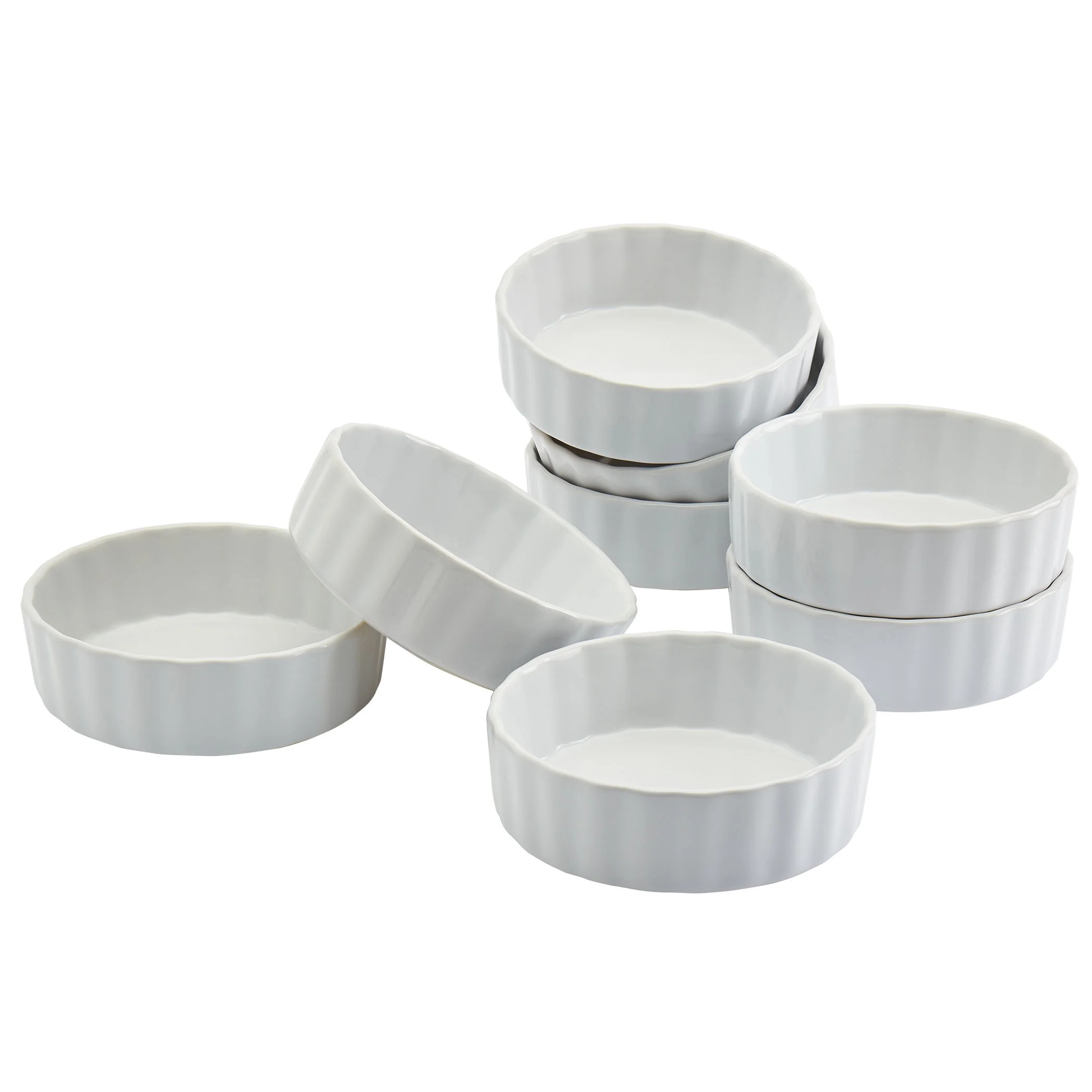 Denmark Tools For Cooks White Baking and Serving- White Stoneware Oven Dishwasher Freezer Microwa... | Walmart (US)