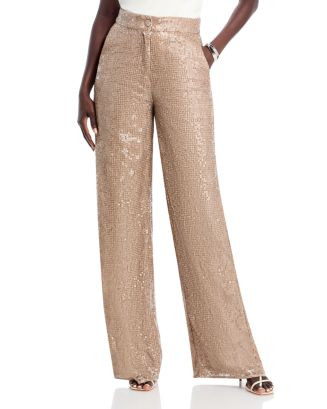 Suri Sequin Wide Leg Pants | Bloomingdale's (US)