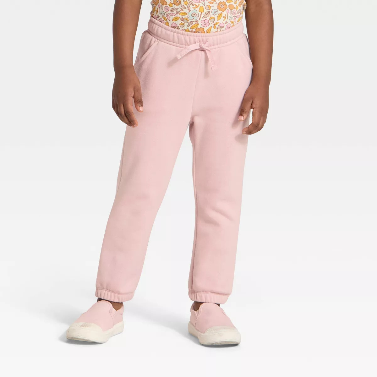 Toddler Girls' Fleece Jogger Pants - Cat & Jack™ | Target