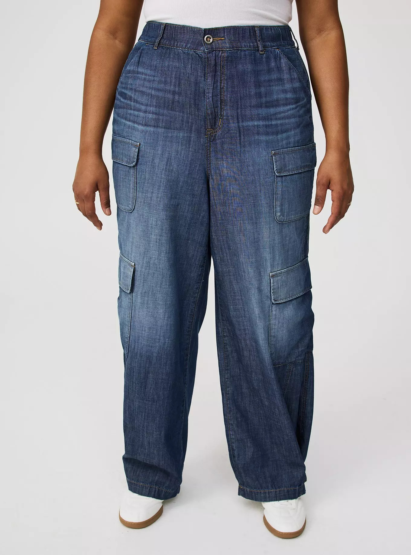 High-Rise Baggy Cargo Jean | Torrid (US & Canada)