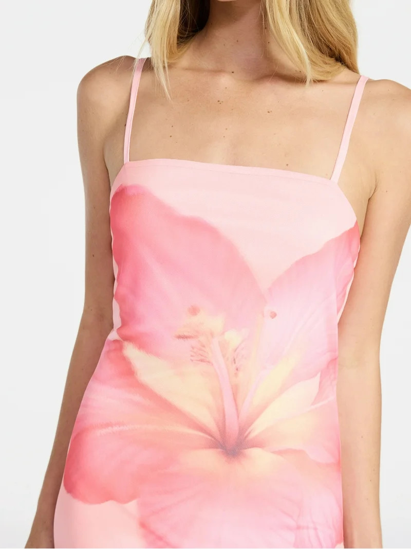 No Boundaries Vestido Maxi Cami, XXS-XXL para Mujer | Walmart (US)