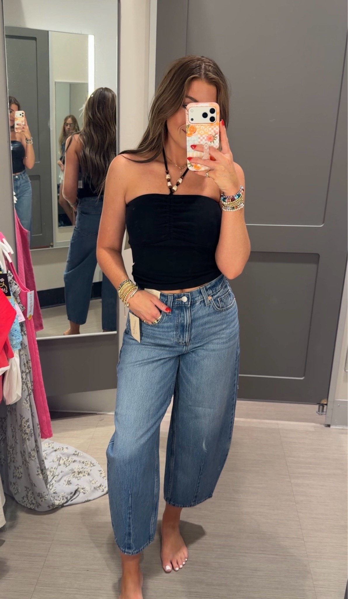 I’ve never really been a “barrel” jean girl but these are adorable!!

#LTKdayinmylife #LTKootd #LTKSaleAlert